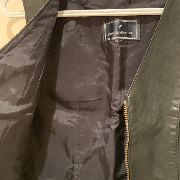 Daniel hecter leather vest for women - Picture 4 of 6